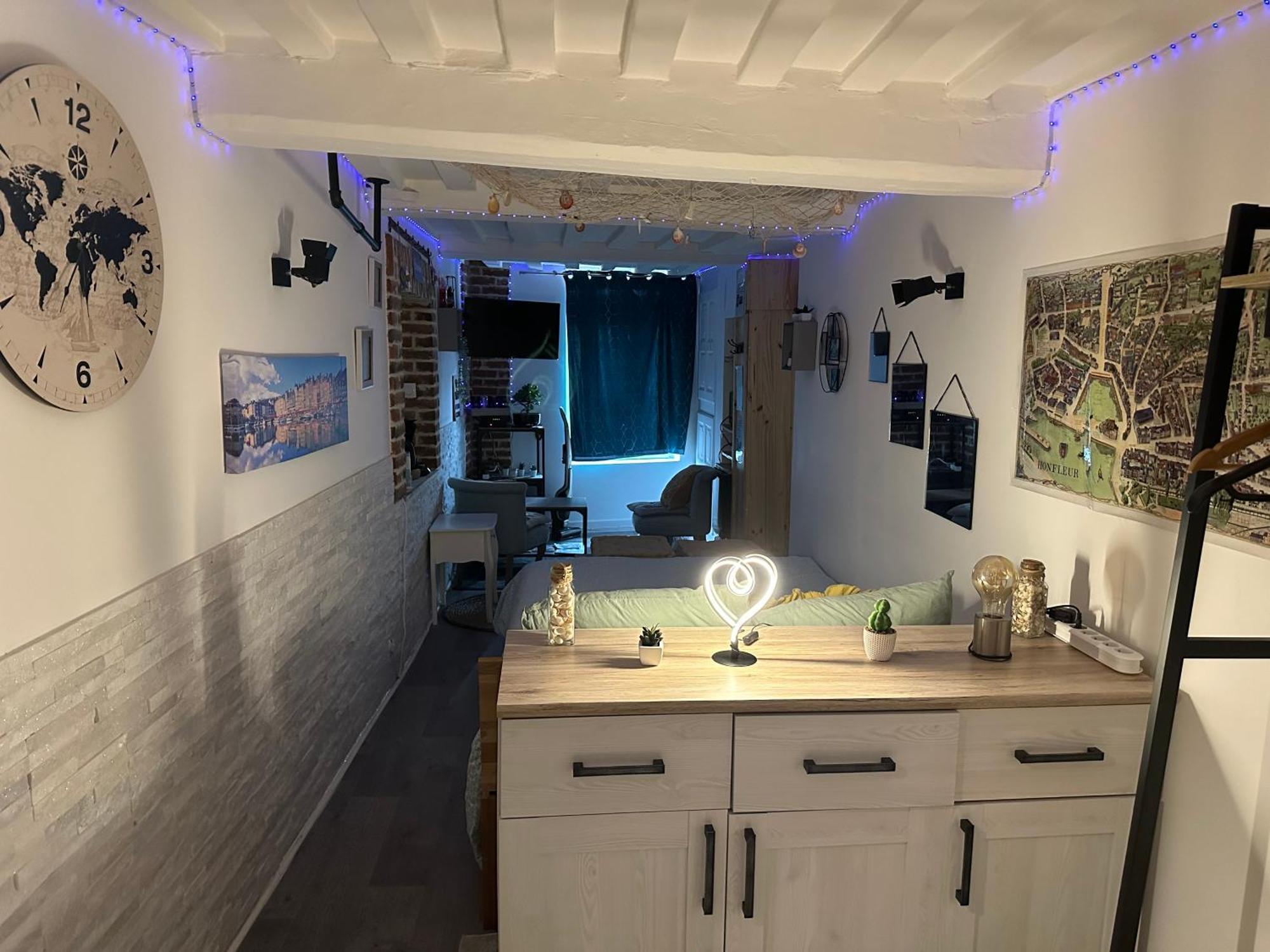 Le Ti Wi Studio En Plein Coeur Du Vieux Bassin Honfleur Zewnętrze zdjęcie